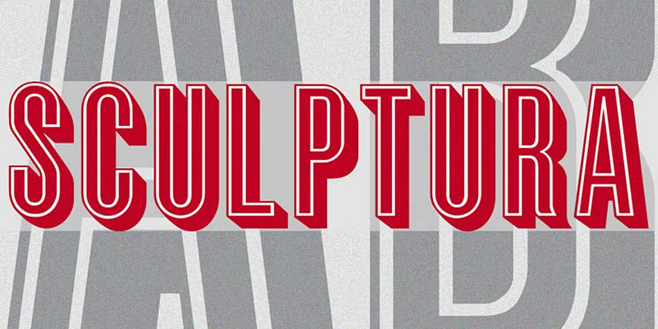 SCULPTURA CT by CastleType — Display Font