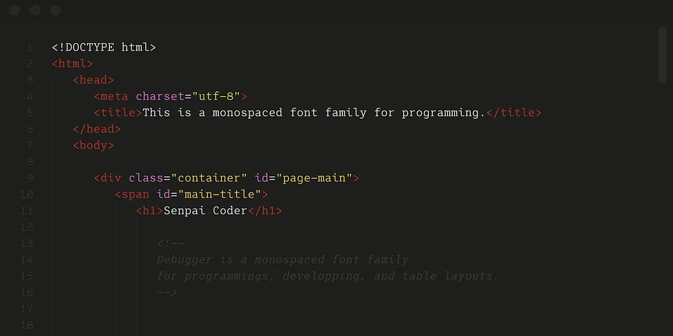Senpai Coder by Dharma Type — Decorative Font — thumbnail 4
