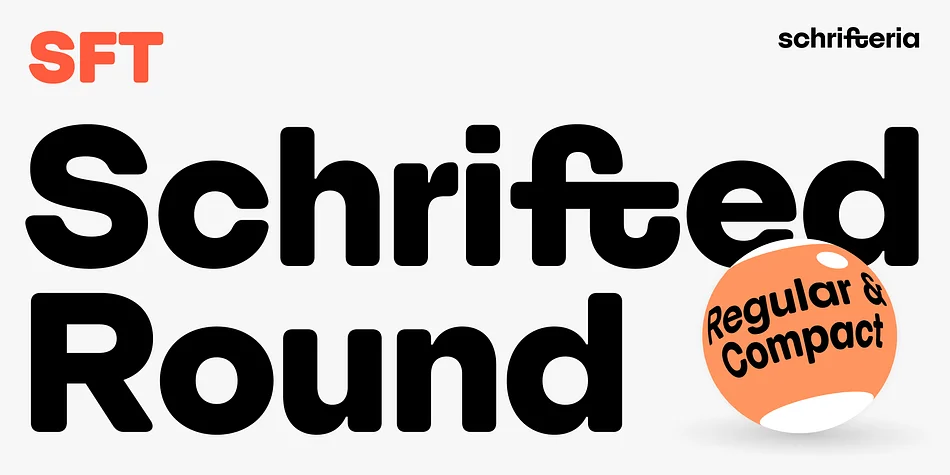 SFT Schrifted Round by Schrifteria Foundry — Display Font