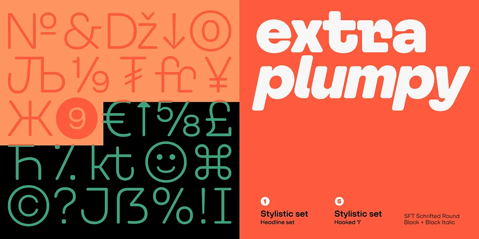 SFT Schrifted Round by Schrifteria Foundry — Display Font — thumbnail 8