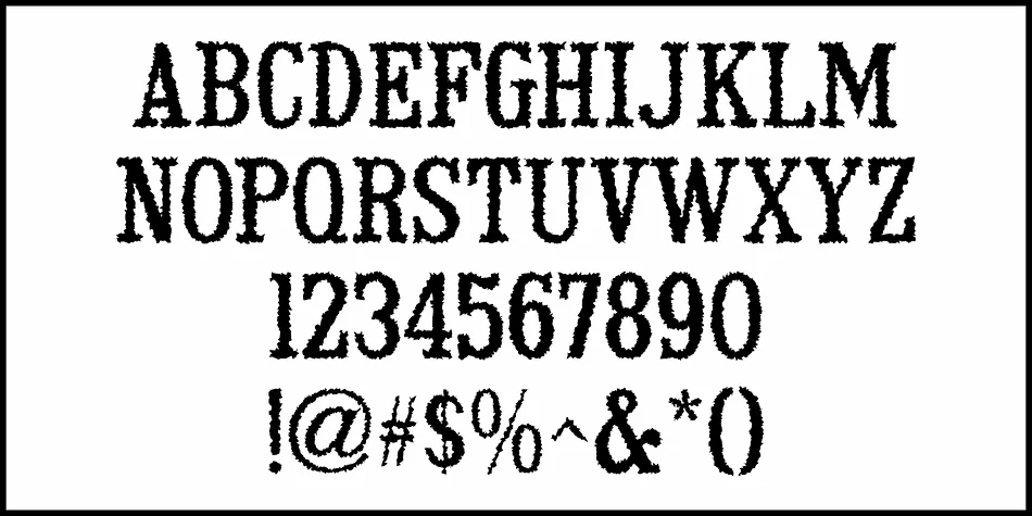 SHATTERED DREAMS JNL by Jeff Levine Fonts — Display Font — thumbnail 3