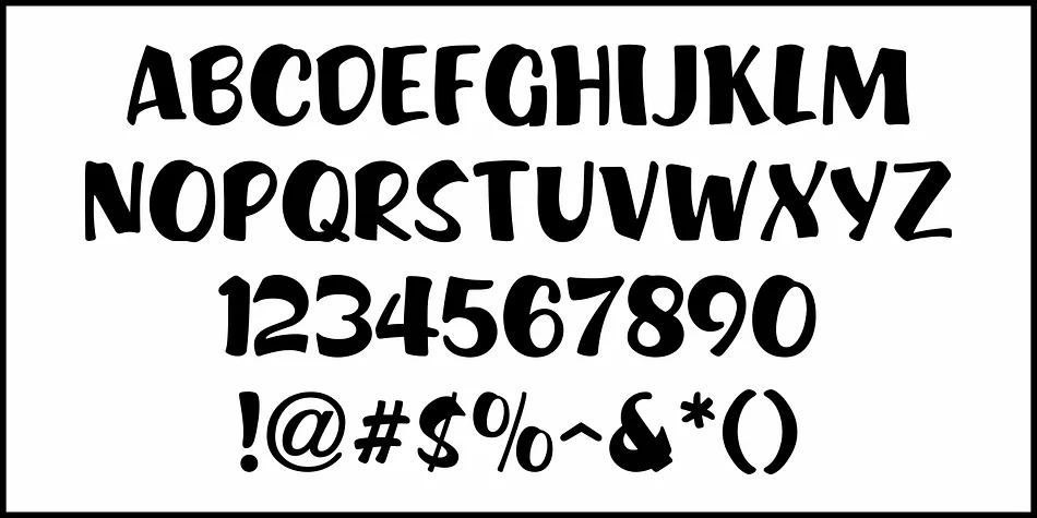 SHOW CARD BRUSH JNL by Jeff Levine Fonts — Display Font — thumbnail 3