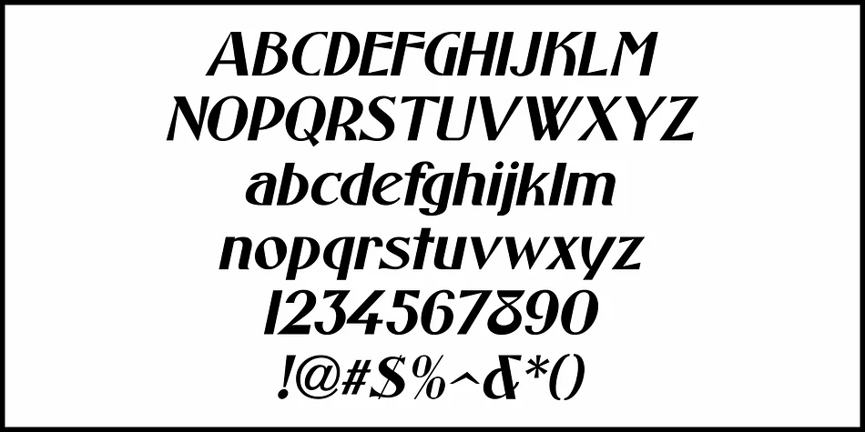 Show Card Elite JNL by Jeff Levine Fonts — Decorative Font — thumbnail 5