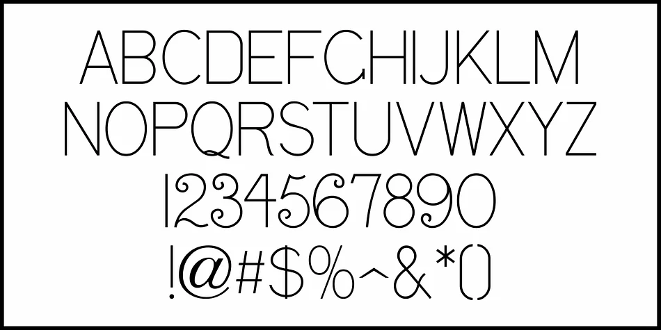 Sign Art Monoline JNL by Jeff Levine Fonts — Display Font — thumbnail 3