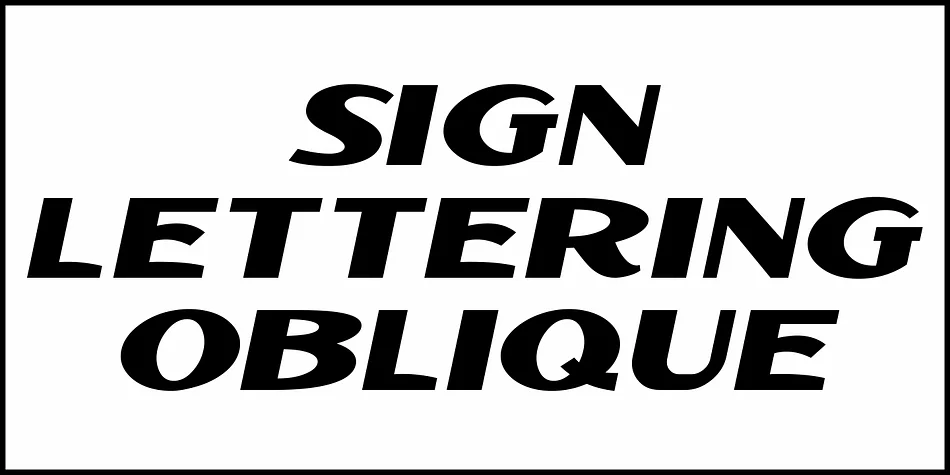 SIGN LETTERING JNL by Jeff Levine Fonts — Display Font — thumbnail 4
