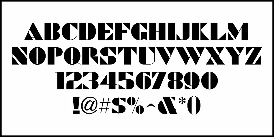 SIGN WORK DECO JNL by Jeff Levine Fonts — Decorative Font — thumbnail 3