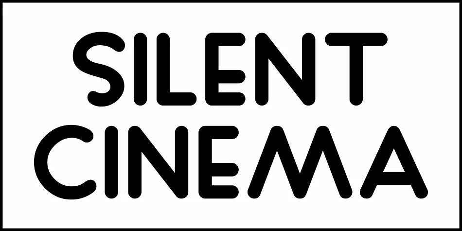 SILENT CINEMA JNL by Jeff Levine Fonts — Decorative Font — thumbnail 2