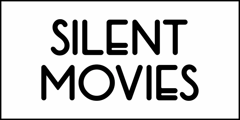 SILENT MOVIES JNL by Jeff Levine Fonts — Decorative Font — thumbnail 2