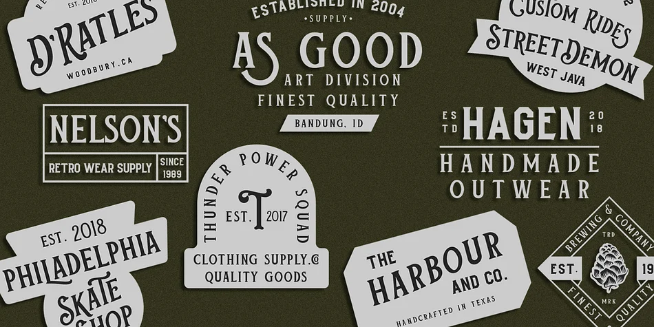 Silver Stone by Angga Mahardika — Display Font — thumbnail 4