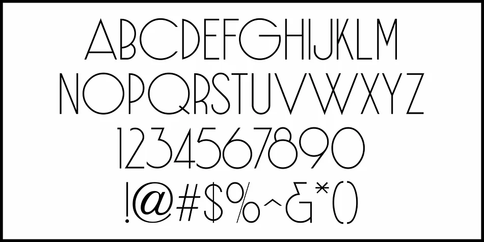 SINGLE LINE DECO JNL by Jeff Levine Fonts — Decorative Font — thumbnail 3