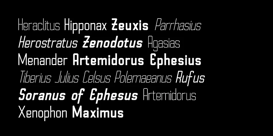 SK Akropol by Salih Kizilkaya — Display Font — thumbnail 6
