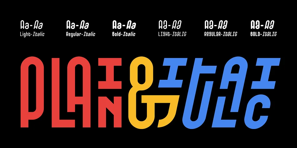 SK Barbicane by Salih Kizilkaya — Display Font — thumbnail 2