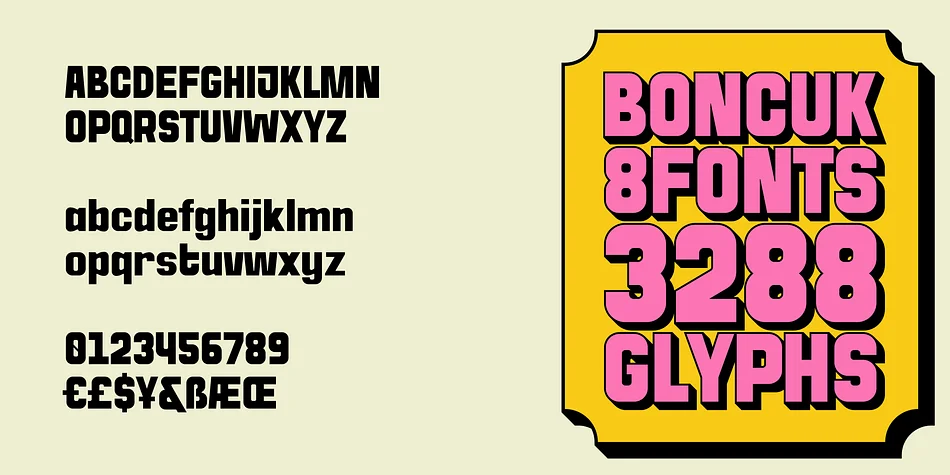 SK Boncuk by Salih Kizilkaya — Display Font — thumbnail 4