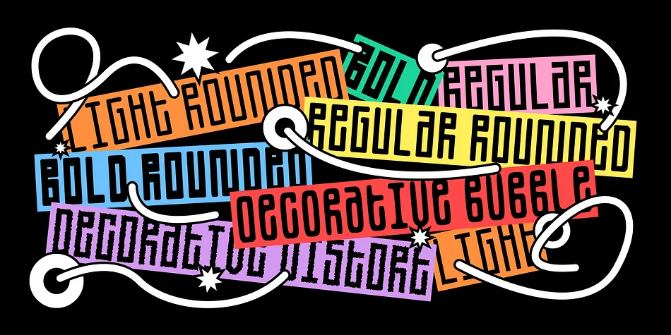 SK One Block by Salih Kizilkaya — Display Font — thumbnail 3