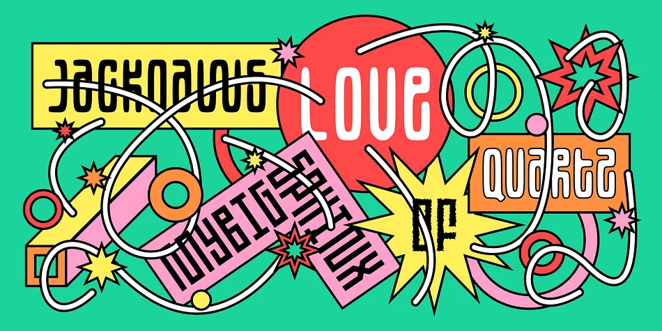 SK One Block by Salih Kizilkaya — Display Font — thumbnail 7