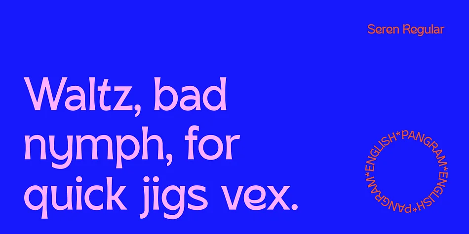 SK Seren by Salih Kizilkaya — Display Font — thumbnail 5