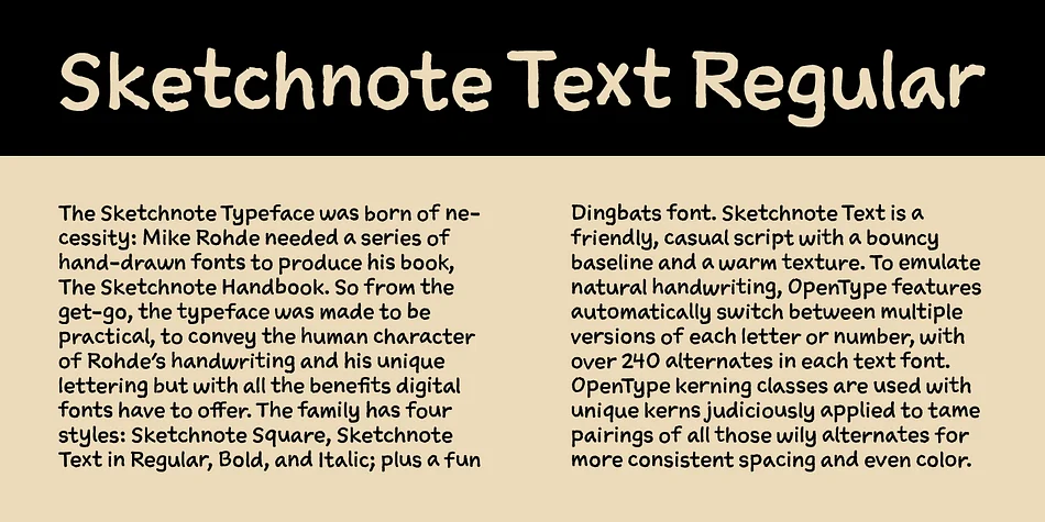 Sketchnote by Delve Fonts — Dingbats Font — thumbnail 3