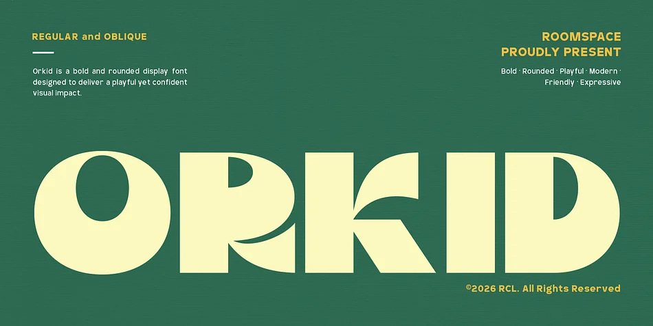 Slito by roomspace — Display Font