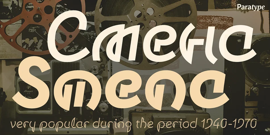 Smena by ParaType — Display Font
