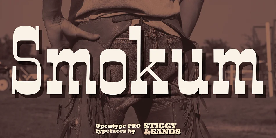 Smokum Pro by Stiggy & Sands — Decorative Font