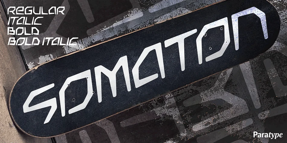 SOMATON by ParaType — Display Font