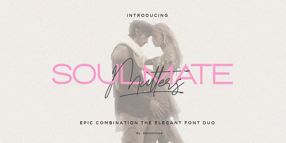 Soulmate Matters by Absonstype — Display Font