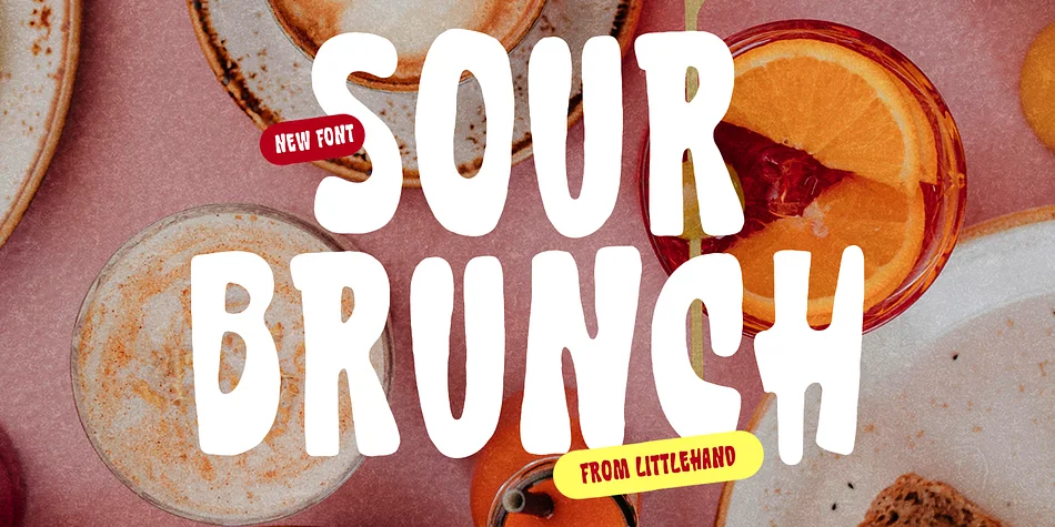 Sour Brunch by Littlehand — Display Font