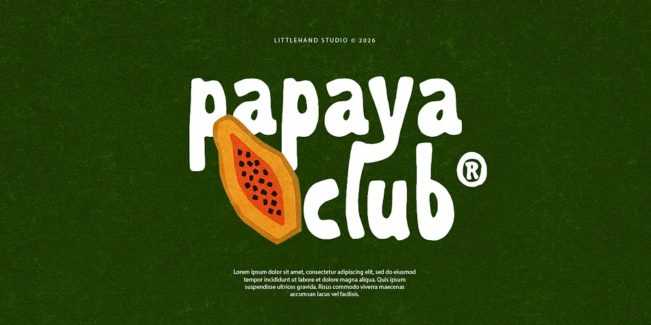 Sour Brunch by Littlehand — Display Font — thumbnail 3