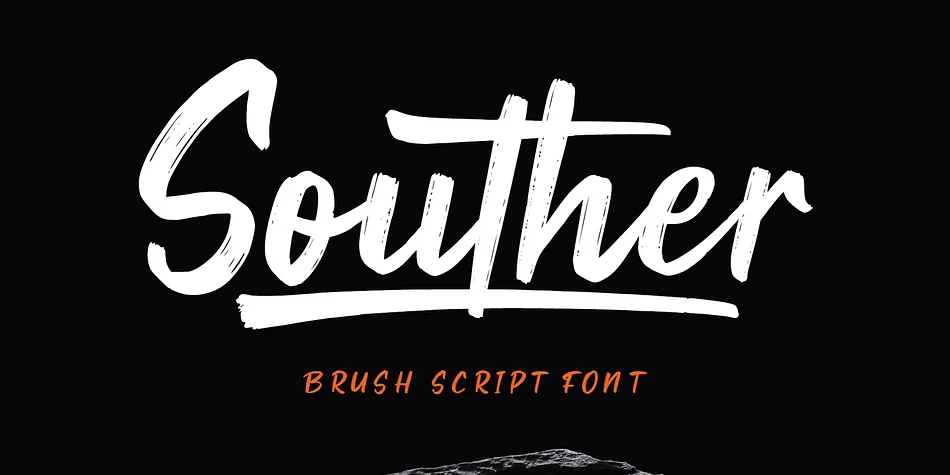 Souther by Craft Supply Co. — Display Font