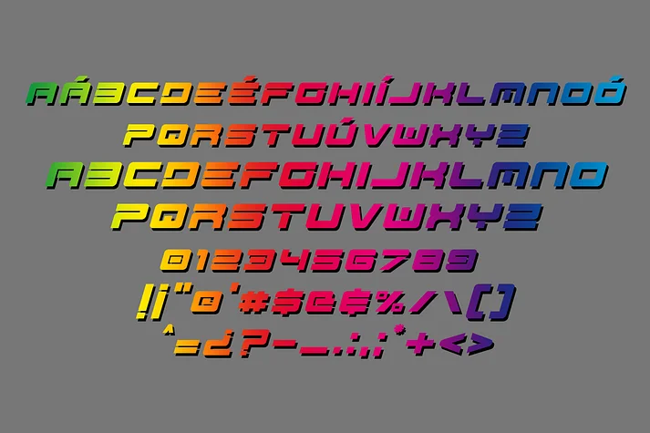 Spac 3 Tech v17 by Qbotype Fonts — Display Font — thumbnail 2