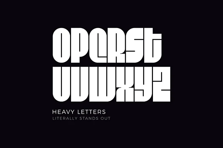 Space by Artyway — Display Font — thumbnail 3