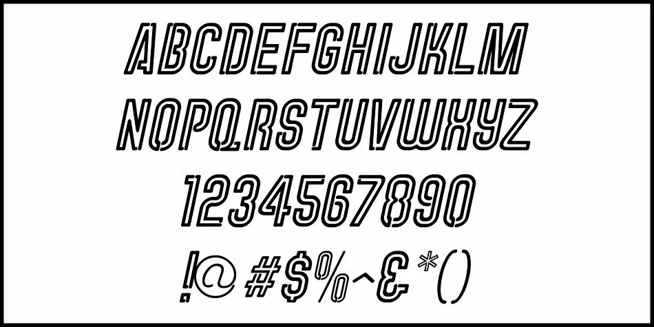 SPAGHETTI JOINT JNL by Jeff Levine Fonts — Display Font — thumbnail 5