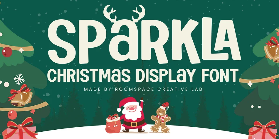 Sparkla by roomspace — Display Font