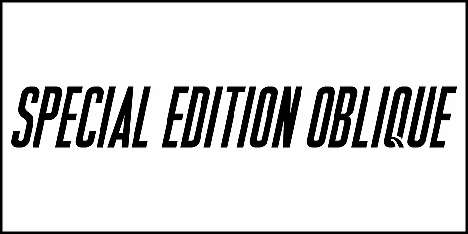 SPECIAL EDITION JNL by Jeff Levine Fonts — Display Font — thumbnail 4
