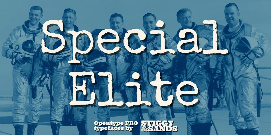 Special Elite Pro by Stiggy & Sands — Decorative Font