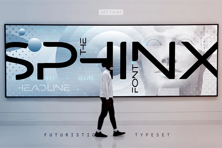 Sphinx by Artyway — Display Font