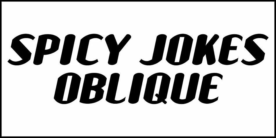 Spicy Jokes JNL by Jeff Levine Fonts — Display Font — thumbnail 4