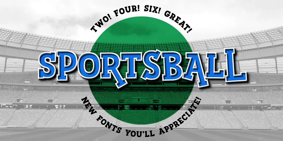 Sportsball by Missy Meyer — Decorative Font