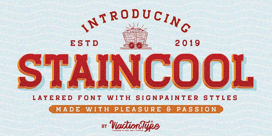 Staincool by Viactiontype Studio — Decorative Font