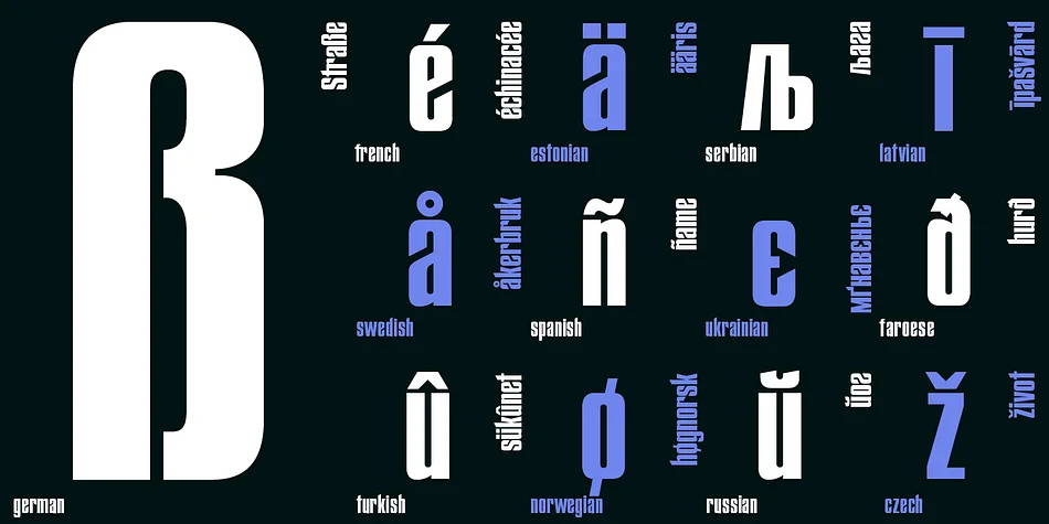 Star by ParaType — Display Font — thumbnail 4