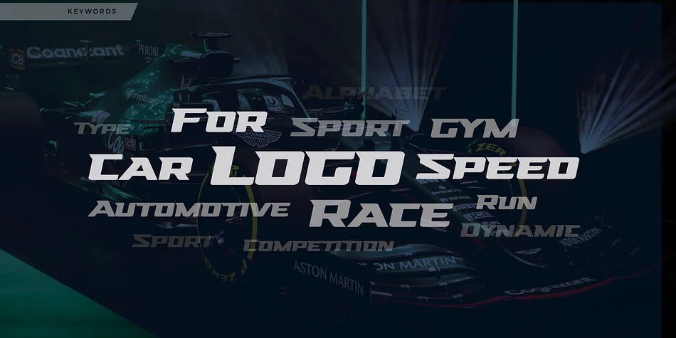 Steel Race by Artyway — Display Font — thumbnail 3