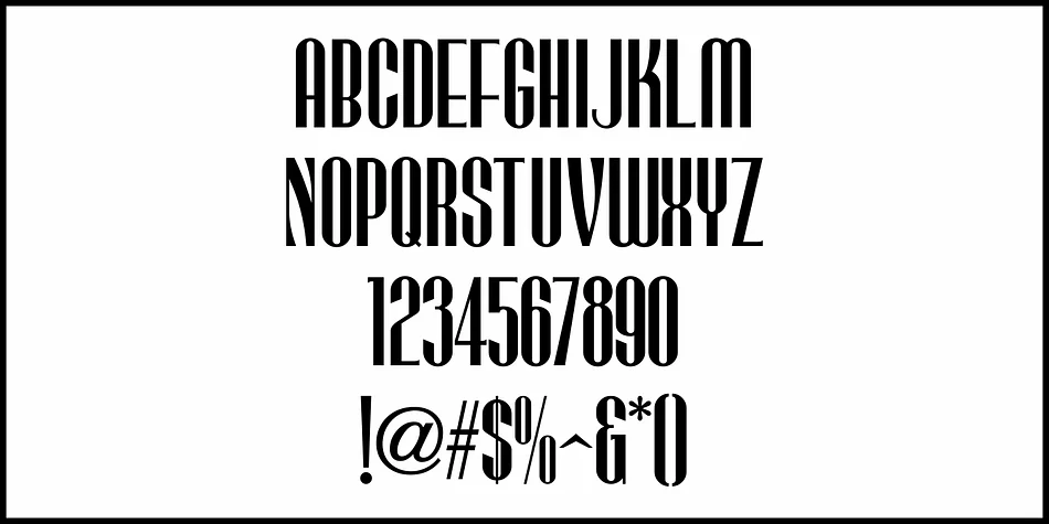 STOCKS AND BONDS JNL by Jeff Levine Fonts — Decorative Font — thumbnail 3