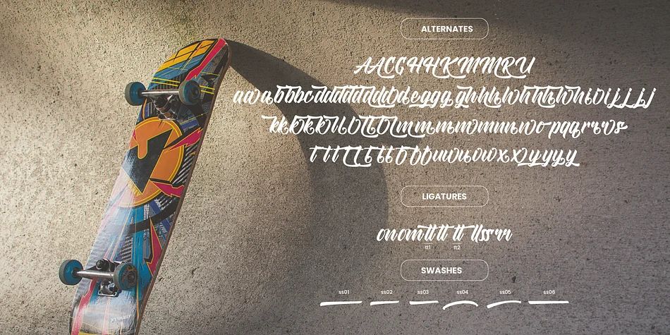 Straight Ahead by Ronny Studio — Script Handwritten Font — thumbnail 9