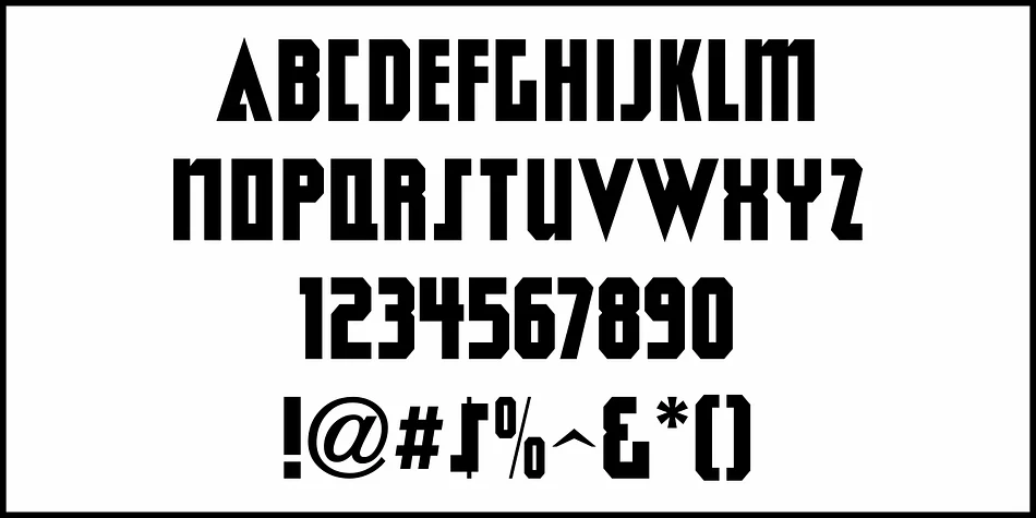Structural Steel JNL by Jeff Levine Fonts — Display Font — thumbnail 3