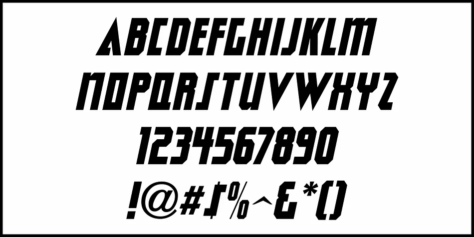 Structural Steel JNL by Jeff Levine Fonts — Display Font — thumbnail 5