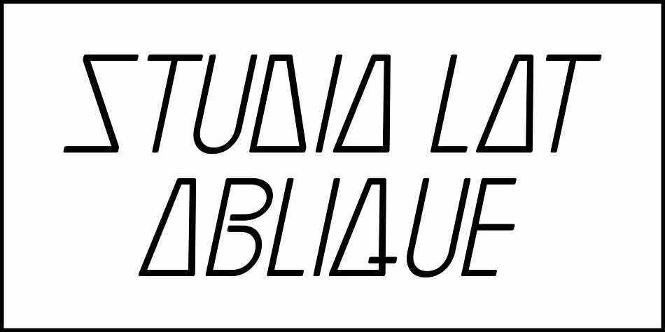 STUDIO LOT JNL by Jeff Levine Fonts — Decorative Font — thumbnail 4