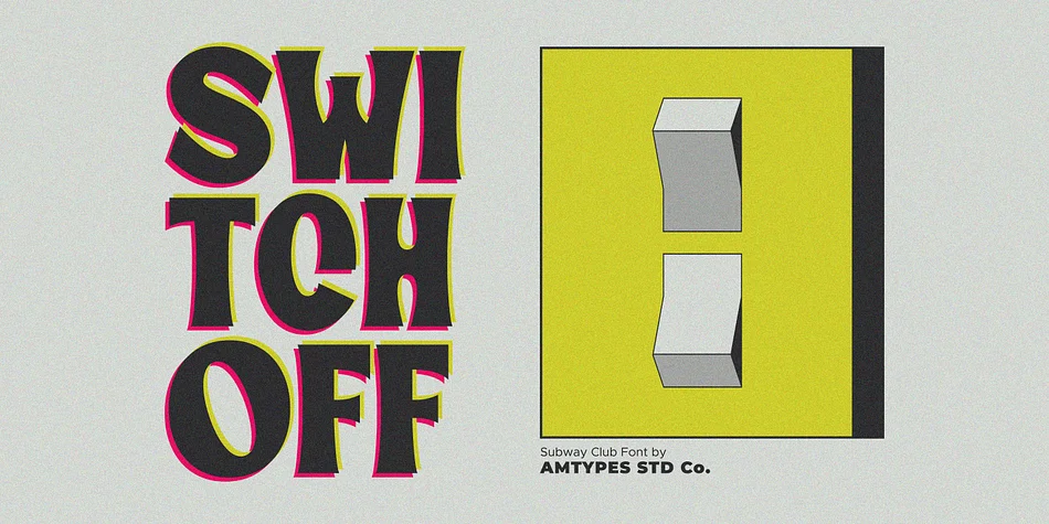 Subway Club by Angga Mahardika — Display Font — thumbnail 2