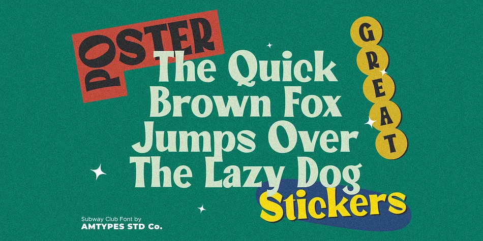 Subway Club by Angga Mahardika — Display Font — thumbnail 6