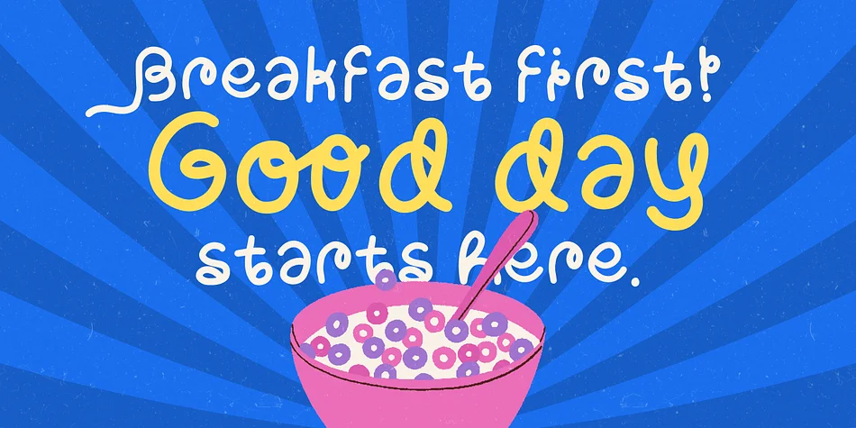 Sugar Bunch by Sloulyfe — Display Font — thumbnail 6