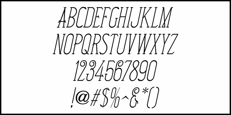 SUMMERVILLE JNL by Jeff Levine Fonts — Decorative Font — thumbnail 5
